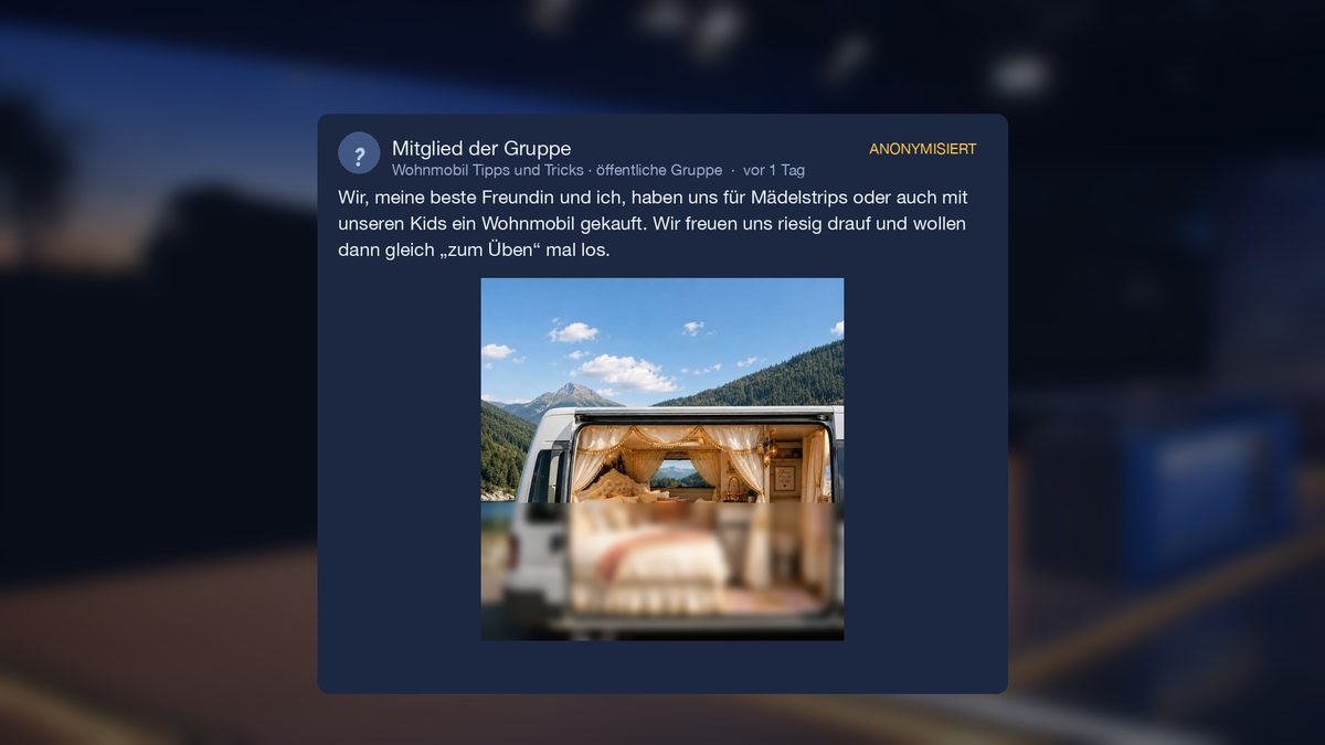Beitrag: Zwei Freundinnen haben sich zusammen ein Wohnmobil gekauft und freuen sich auf die erste Tour.